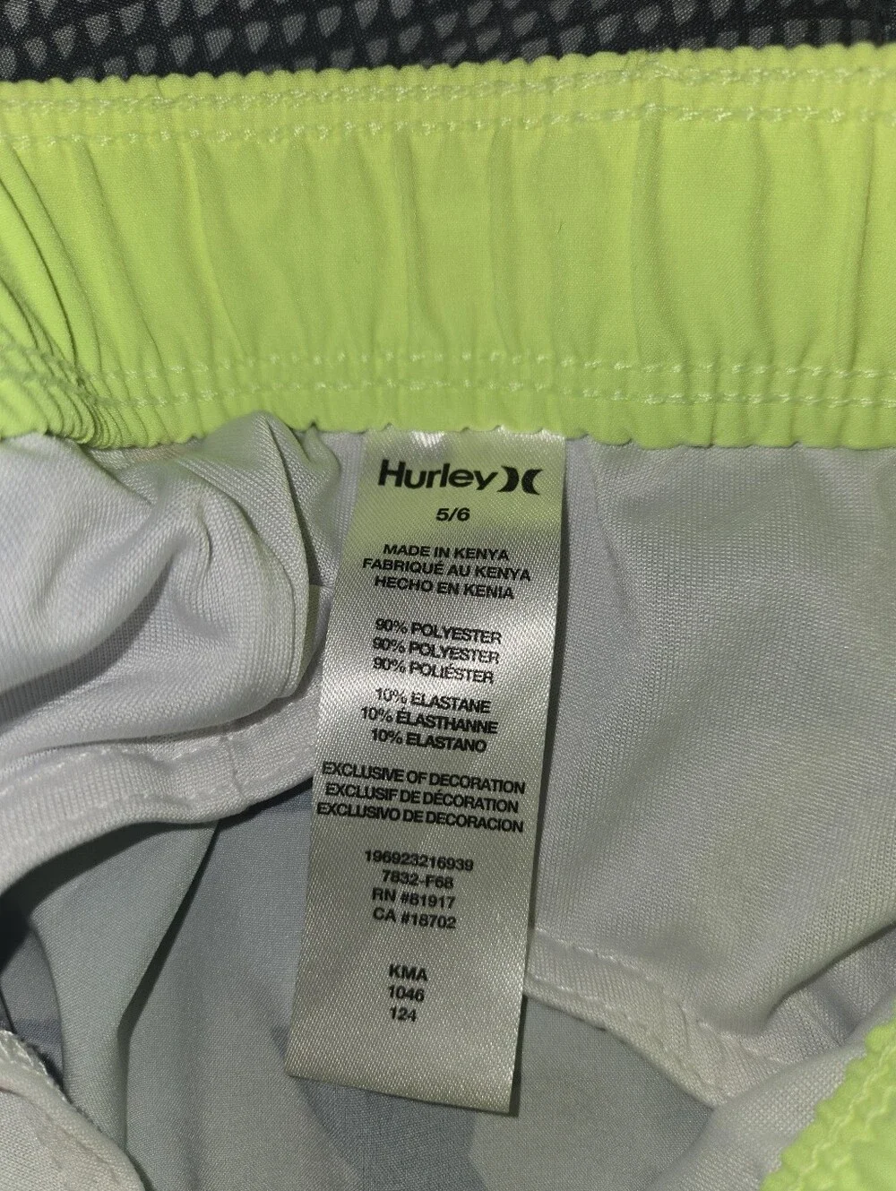 Boys Hurley Swim Trunks